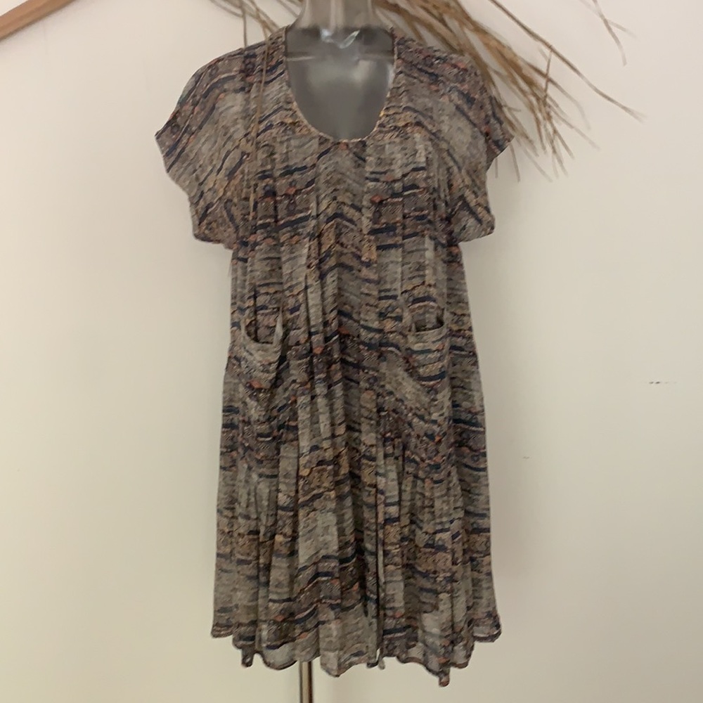 Printed Silk Dress
